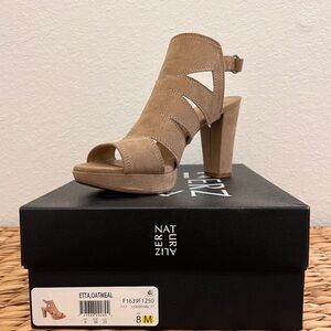 Tan Platform Heels